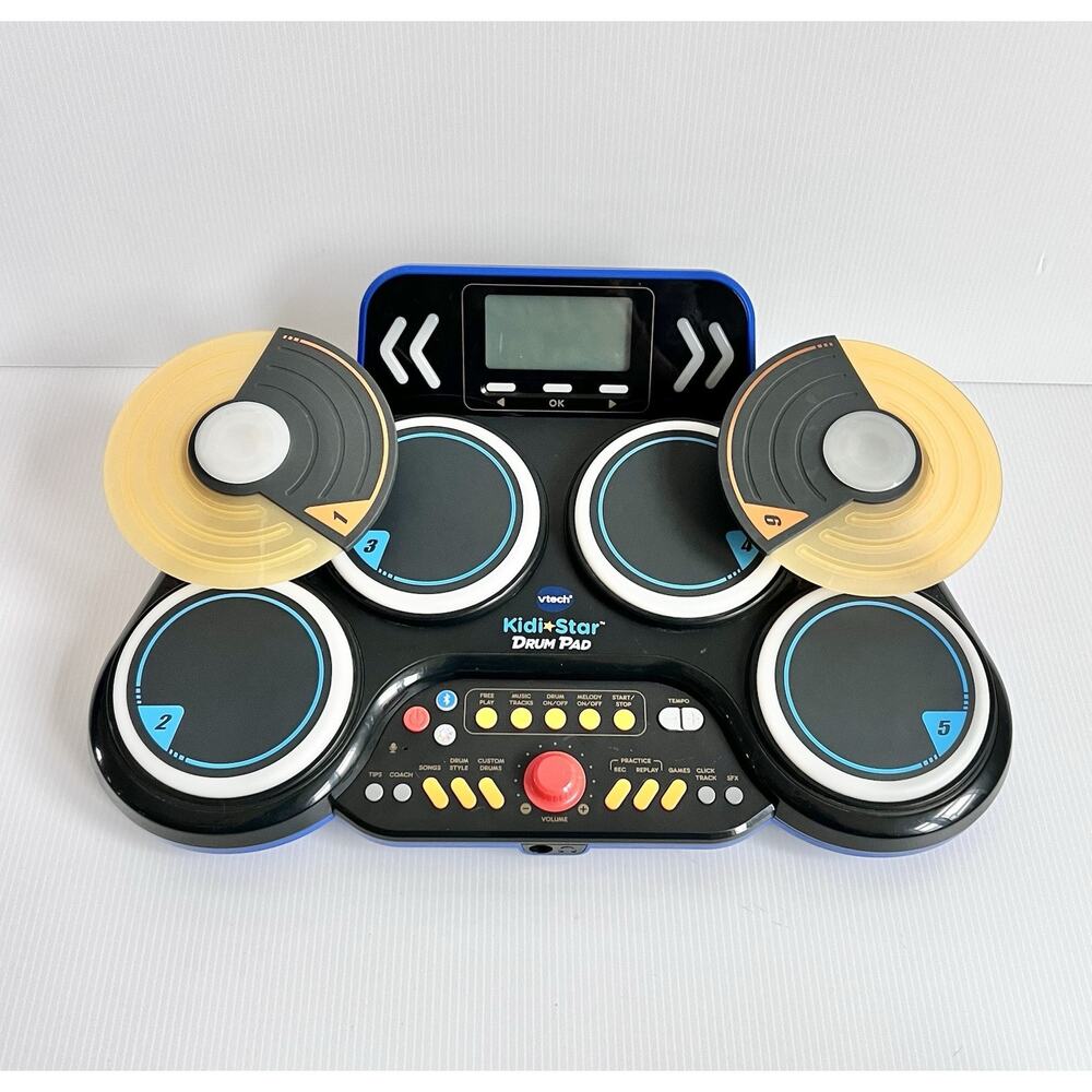 VTech Kidi Star Drum Pad Music Tracks Bluetooth Working No Drumsticks